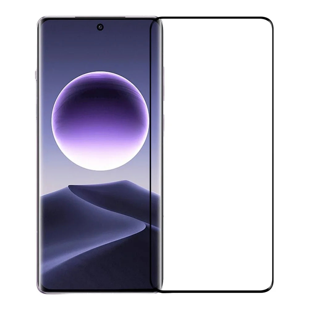 PINWUYO For Oppo Find X7 5G 3D Hot Bending Screen Protector Full Glue Tempered Glass Film - 1