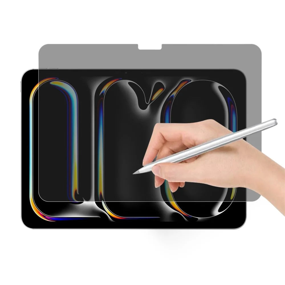 For iPad Pro 11 (2025) / 11 (2024) Anti-Spy Paper-Like Screen Protector Matte PET Paperfeel Writing Film - 1