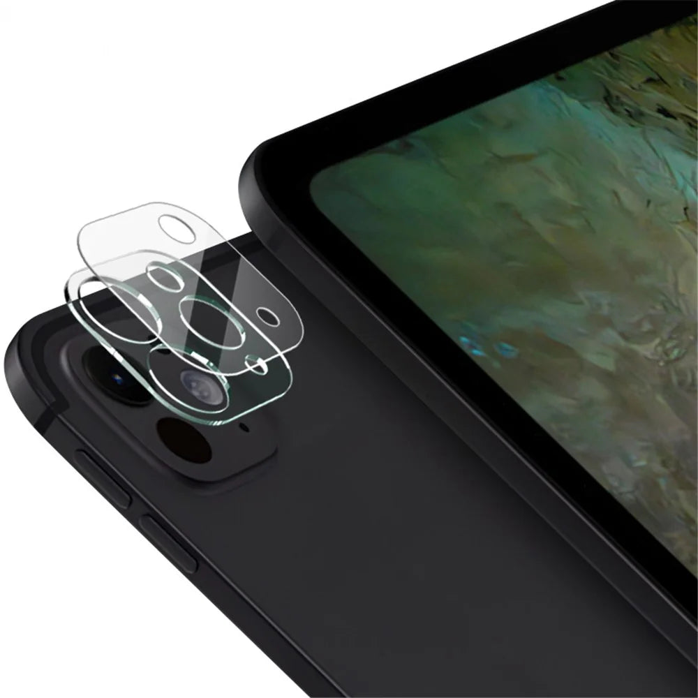 IMAK For iPad Pro 11 (2024) / Pro 13 (2024) Camera Lens Protector Integrated Tempered Glass + Acrylic Lens Cap Lens Film - 1