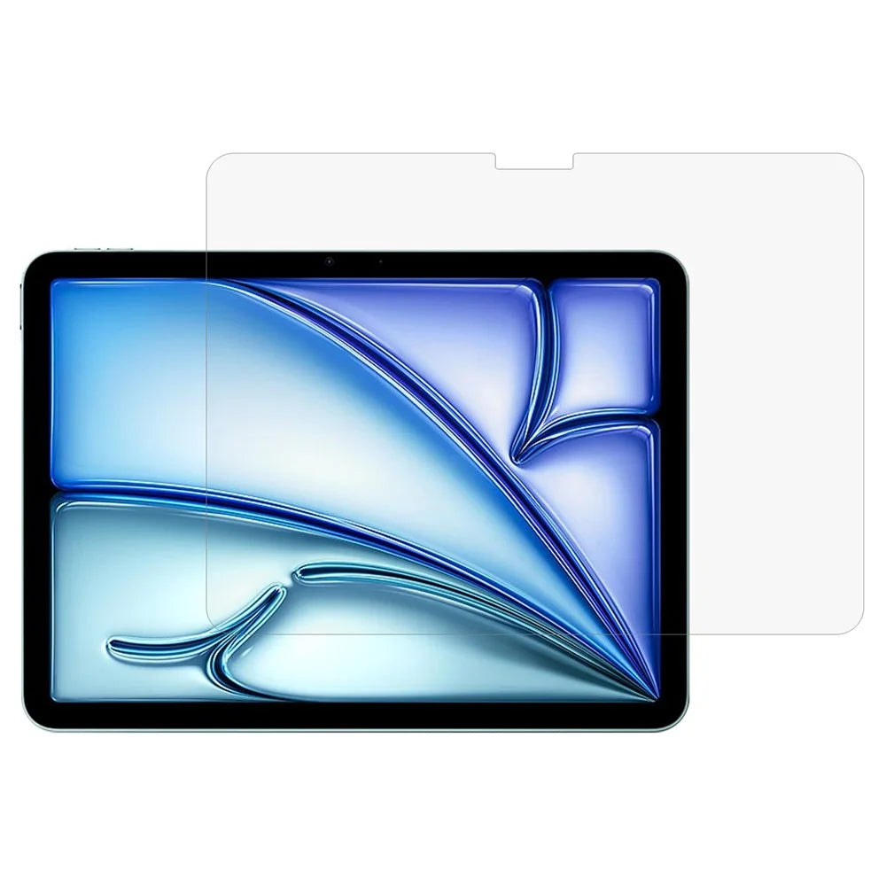 For iPad Air 11 (2026) / (2025) / (2024) Screen Protector Ultra Resistant 0.3mm Straight Edge Tempered Glass Matte Film - 1