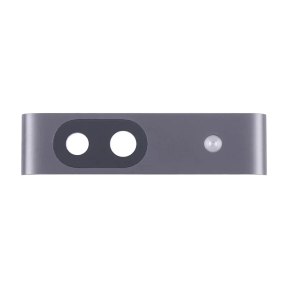For Google Pixel 8a OEM Rear Camera Rim Lens Cover (Without Logo) - Black - 1