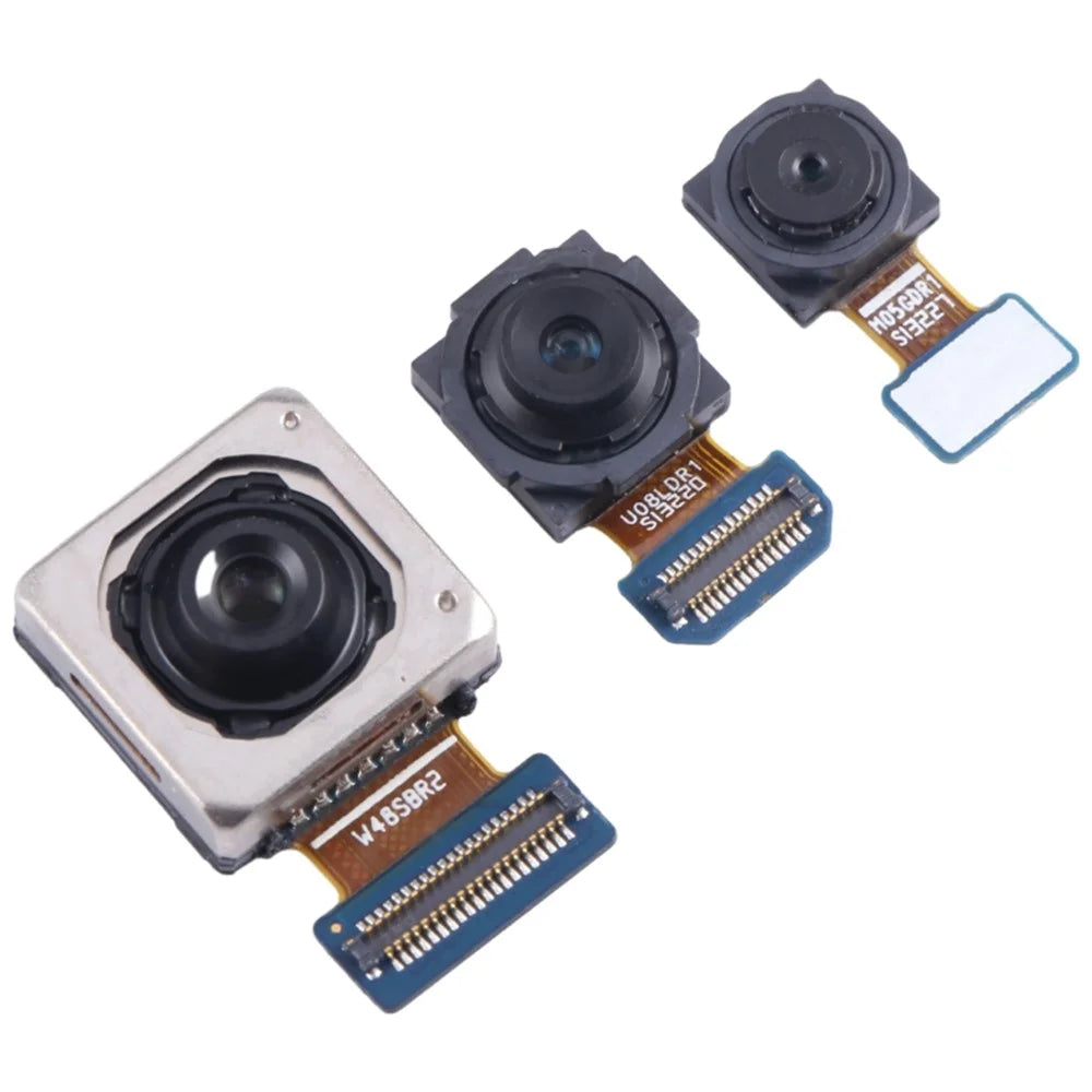 1 Set For Samsung Galaxy A34 5G SM-A346B OEM Rear Camera Lens Module Part (Without Logo) - 2