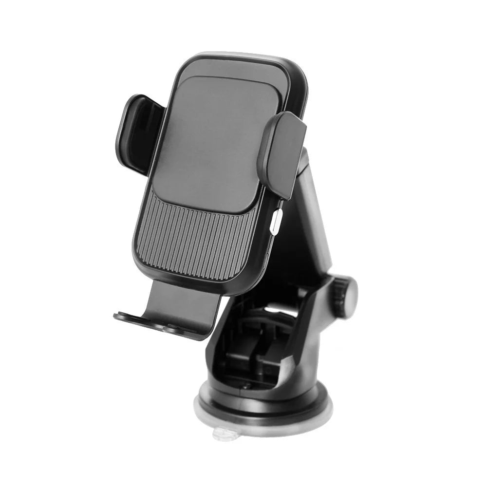 QX680 2-in-1 15W Wireless Charger + Car Dashboard Mount Mobile Phone Holder with Suction Cup Base - 6