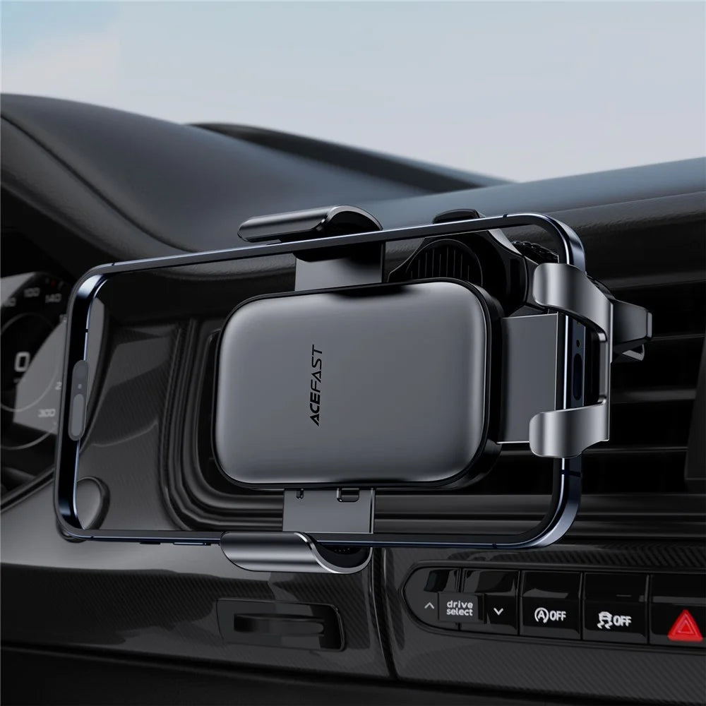 ACEFAST D38 Car Air Vent Mount Phone Holder Aluminum Alloy Gravity Phone Stand - 7