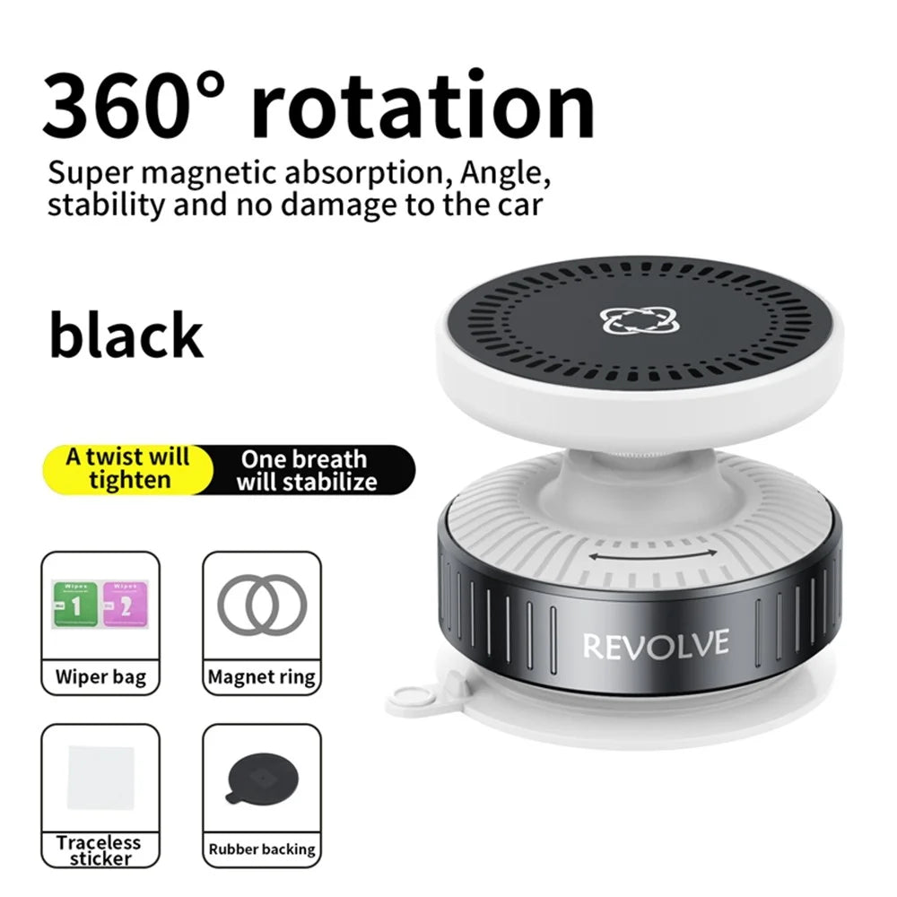 Z3 Car Phone Holder Magnetic Suction Cup Dashboard Mount Multi-Functional Navigation Stand - 2