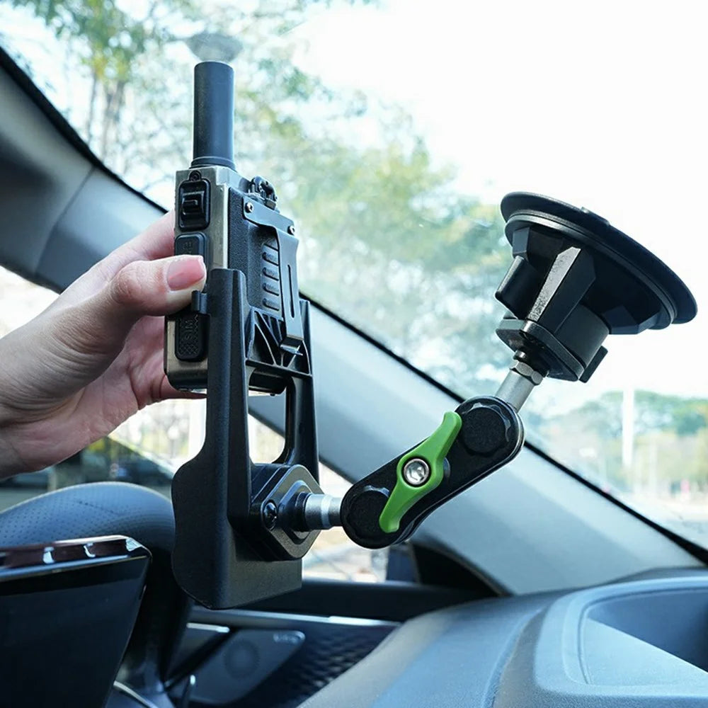 LANPARTE RBA-WT01N Wireless Intercom Suction Cup Base Holder Universal Car Mounting Bracket for Walkie Talkie - 7