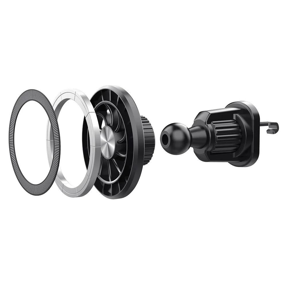 ML216 Magnetic Phone Holder 360 Degree Rotation Car Air Vent Mount Cellphone Bracket - 2