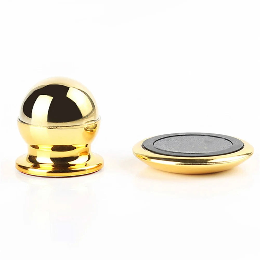 Car Dashboard Phone Mount Multifunctional Magnetic Vehicle Phone Holder Metal 360-Degree Rotating Magnetic Stand - 4