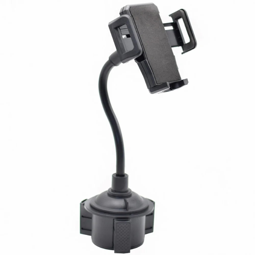 360 Degrees Rotation Car Cup Holder Phone Mount Bendable Hose Cellphone Bracket - 1