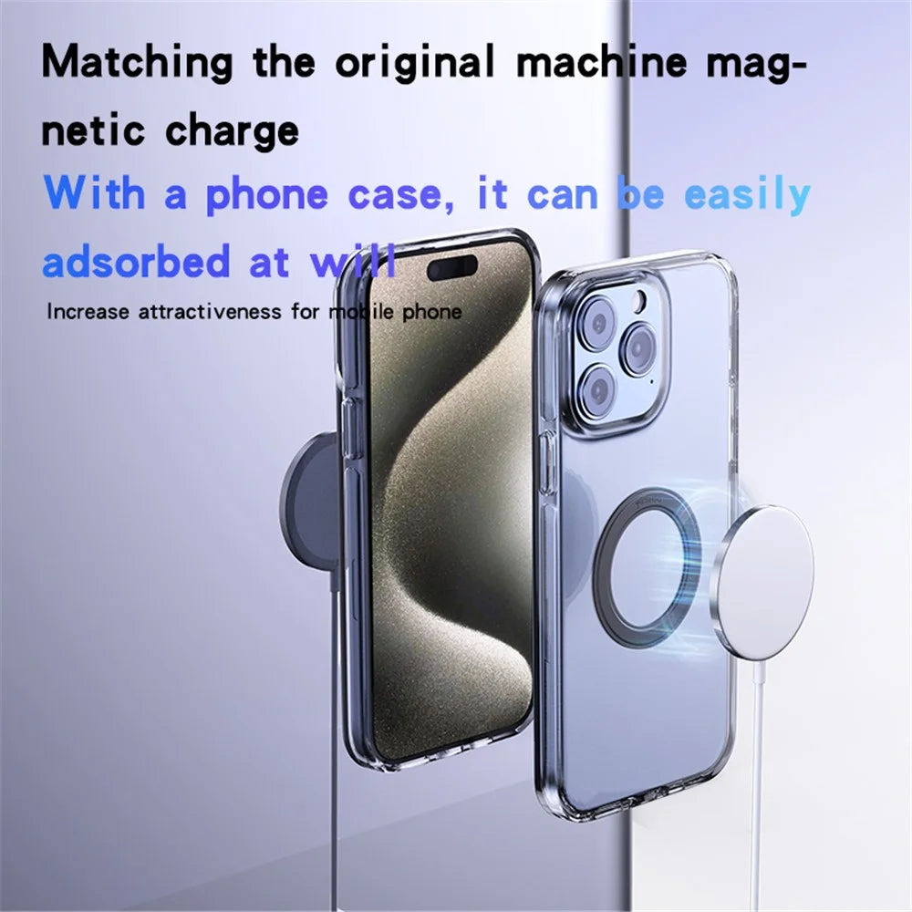 YESIDO C208 Phone Back Circular Metal Plate Ring for Magnetic Wireless Charger - 3