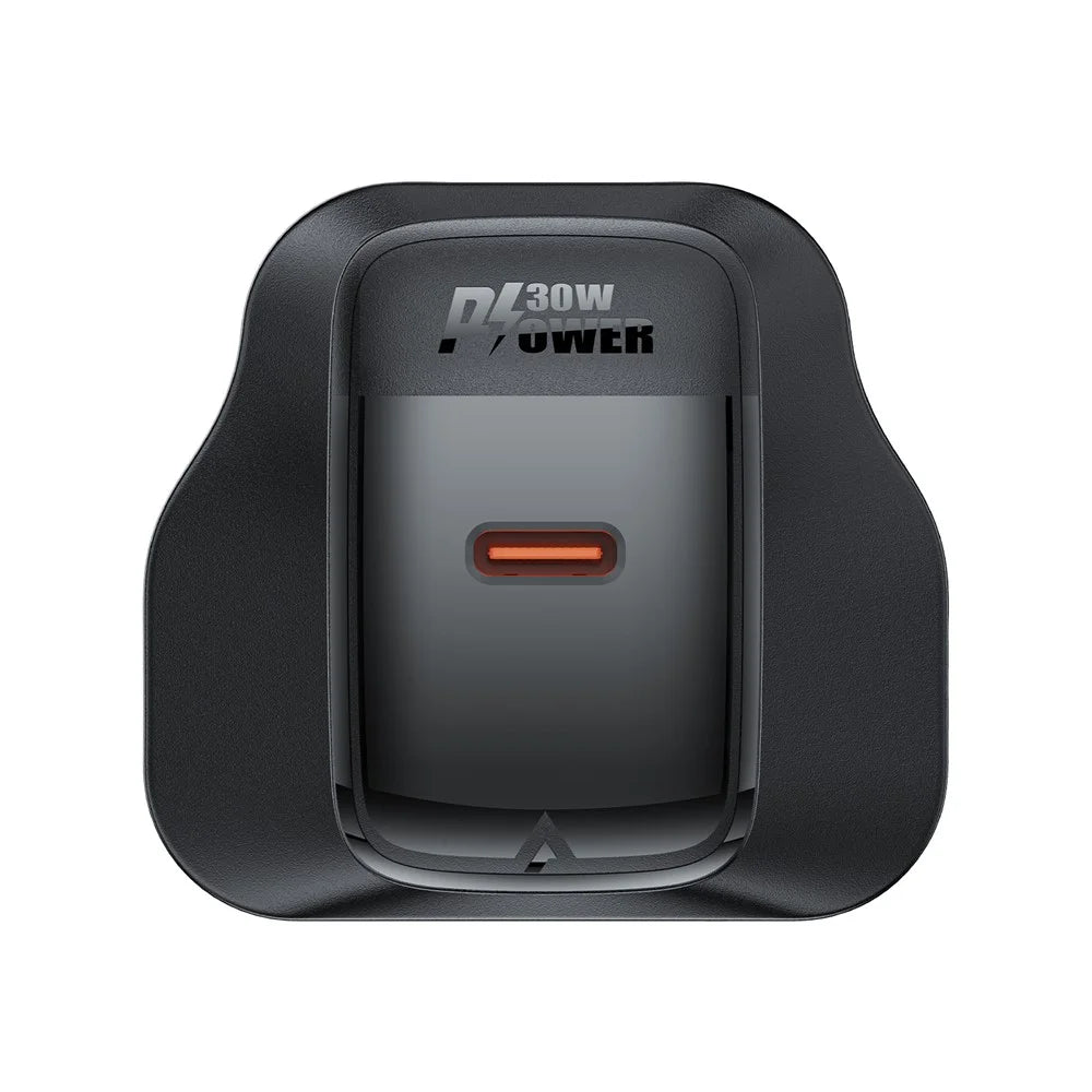 ACEFAST A103 PD 30W GaN Charger Single USB-C Port Phone Wall Charger, UK Plug - 3