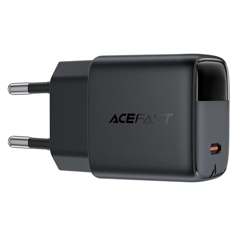ACEFAST A113 For Smartphones PD 20W GaN Type-C Charger LED Display Fast Charging Adapter - EU Plug - 2