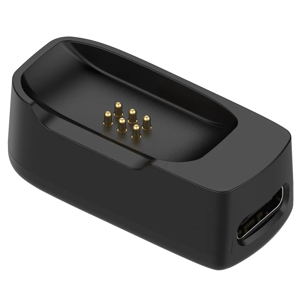 For DJI Mic 3 / Mini 2 Microphone Transmitter Magnetic Pogo Pin Charging Dock (without Cable) - Black - 2