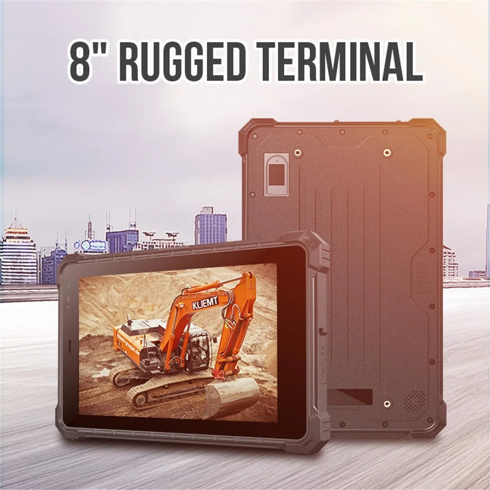 CENAVA A10ST IP68 Waterproof Rugged Tablet 8.0-inch 8GB+128GB Tablet PC 10000mAh Batterry Fall-proof Dust-proof - EU Plug - 2