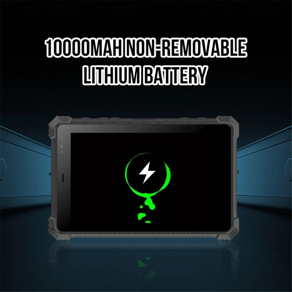CENAVA A10ST IP68 Waterproof Rugged Tablet 8.0-inch 8GB+128GB Tablet PC 10000mAh Batterry Fall-proof Dust-proof - EU Plug - 7