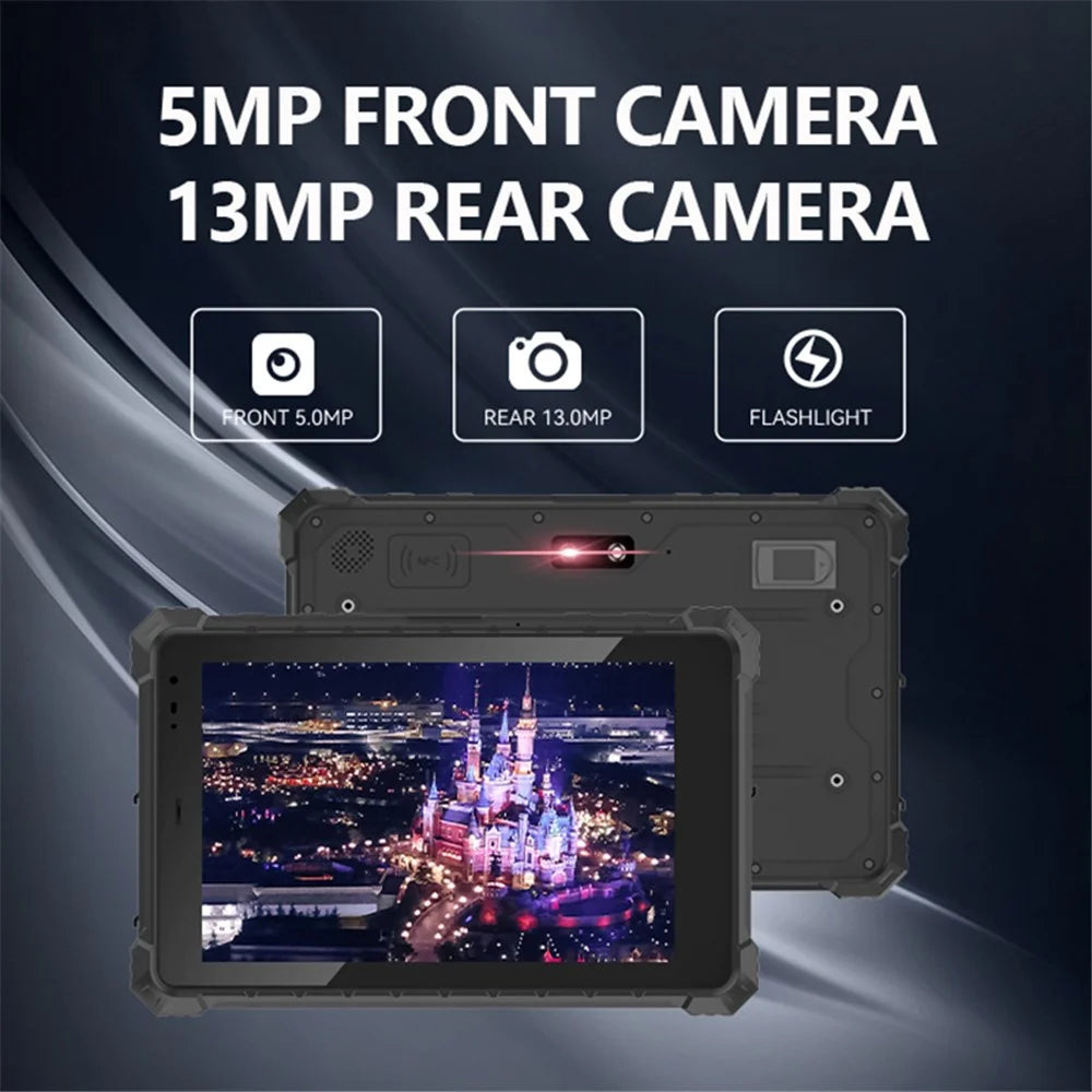 CENAVA A10ST Rugged Tablet IP68 Waterproof 10.1-inch 8GB+128GB Tablet PC 10000mAh Battery Fall-proof Dust-proof - EU Plug - 3