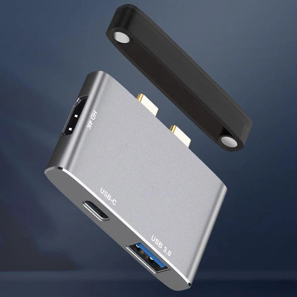 ONTEN 9177S For MacBook Type-C Hub PD3.0 Charging 4K HD Video Output USB 3.0 Expansion Dock - 2
