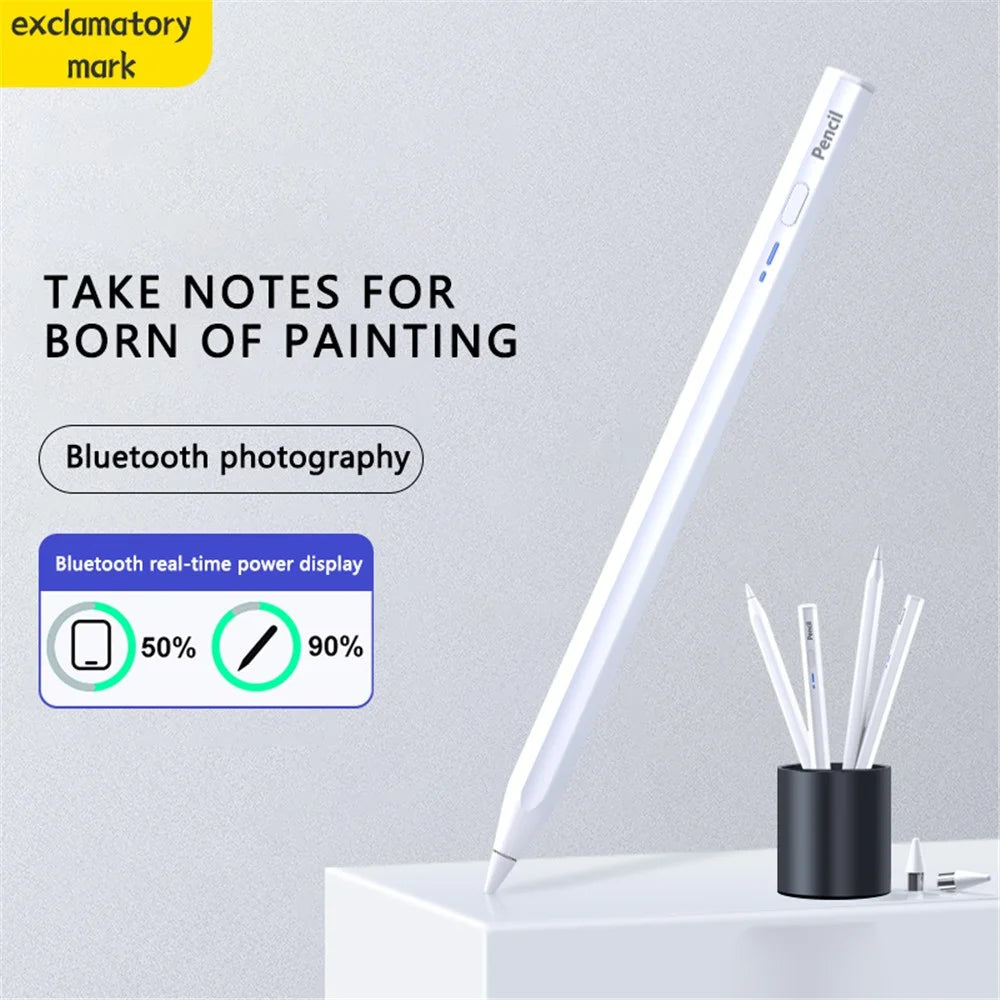 BP18-BL Type-C Universal Hexagonal Bluetooth-compatible Stylus Pen for Touching Writing Drawing - 2