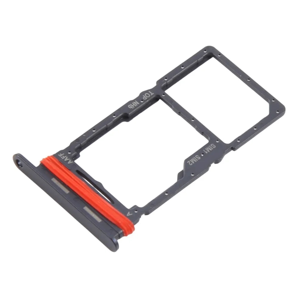 For Samsung Galaxy A16 5G A166B OEM Dual SIM Card + SD Card Tray Holder Replacement Part (Without Logo) - Black - 2
