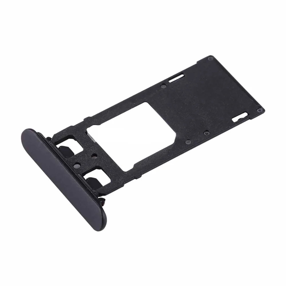 For Sony Xperia XZs OEM Dual SIM Card Tray Holder Replacement Part (Without Logo) - Black - 5