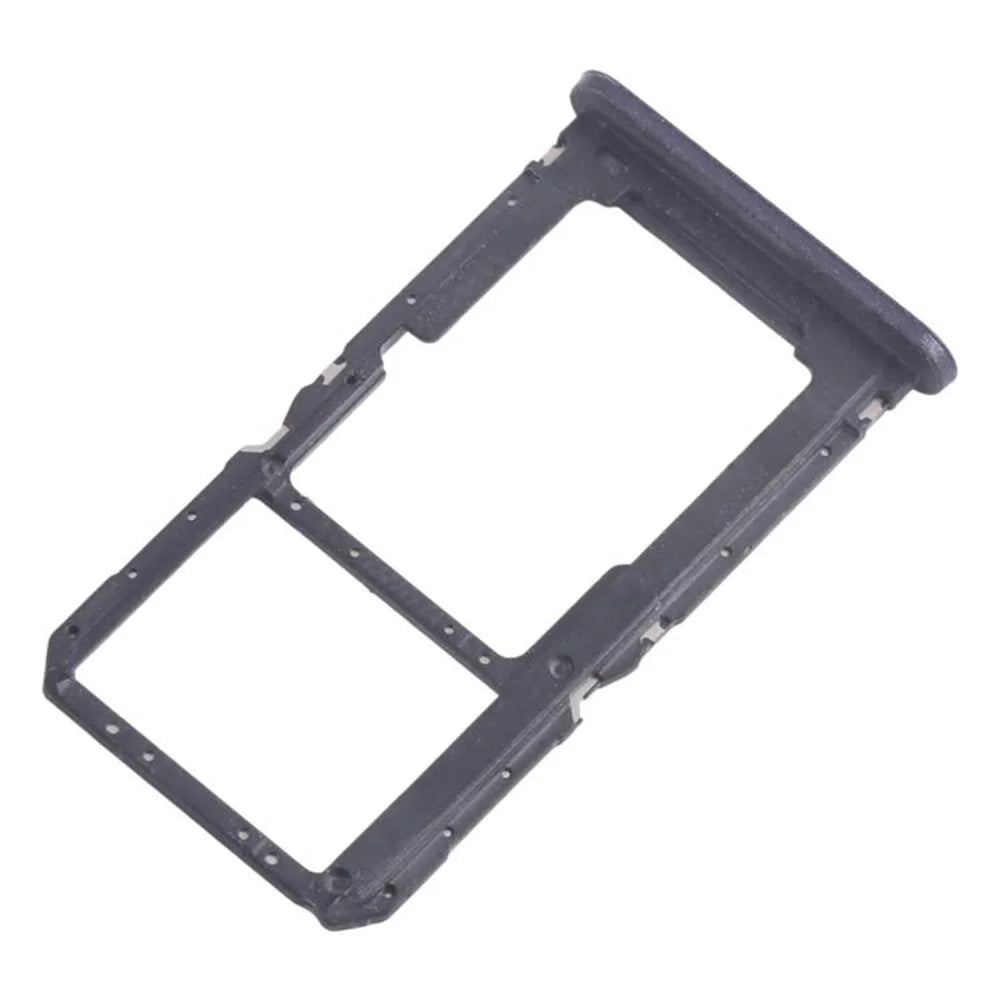 For Xiaomi Redmi A3x 4G SIM Card + TF Card Tray Holder Replacement Part (without Logo) - Black - 2