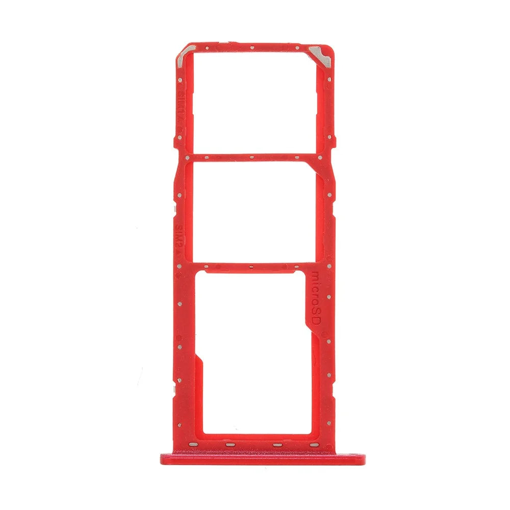 OEM SIM Card Tray Holder Replace Part for Samsung Galaxy A01 A015/A11 - Red - 2