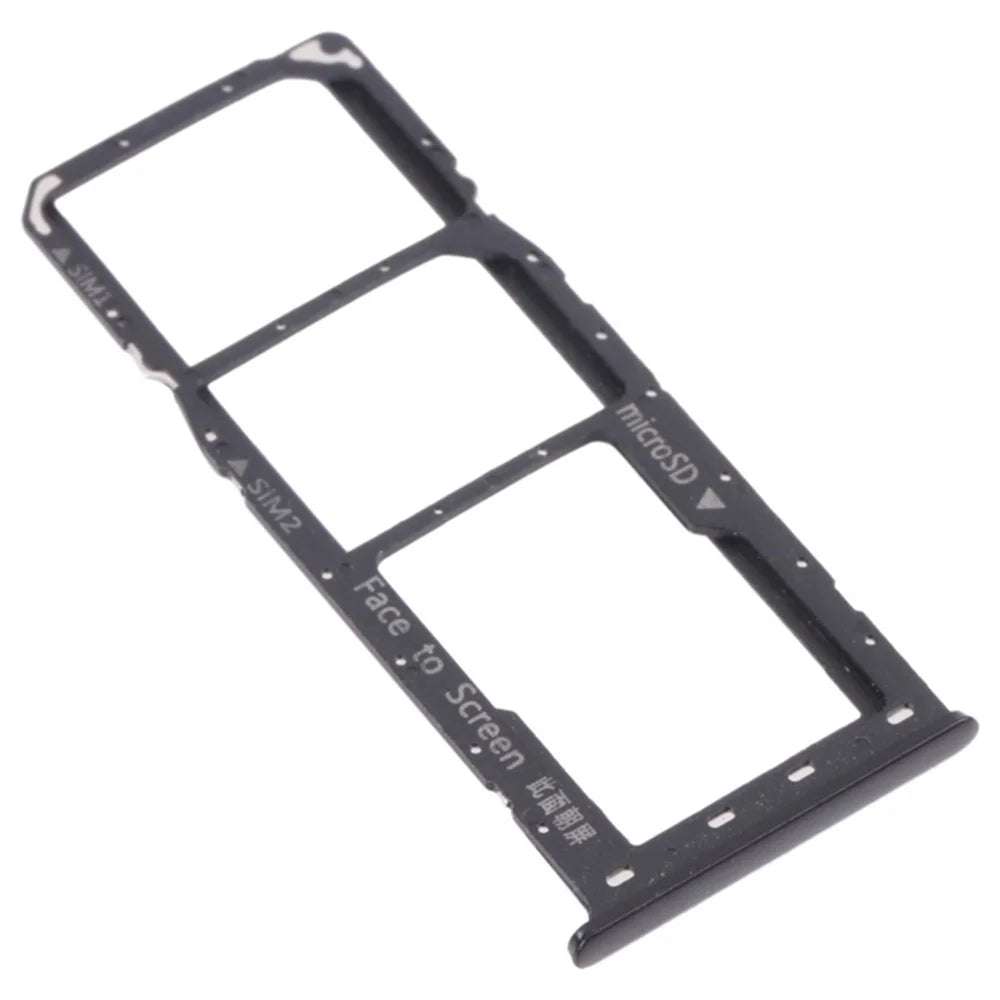 For Realme 6 Pro RMX2061, RMX2063 Dual SIM Cards + Single TF Card Tray Holder Replacement (without Logo) - 1