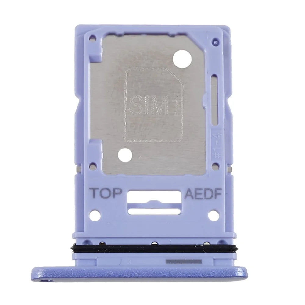 For Samsung Galaxy A54 5G A546 OEM SIM Card + SD Card Tray Holder Replacement Part (without Logo) - Purple - 3