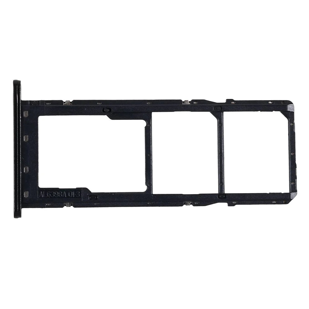 For Samsung Galaxy M04 4G M045 OEM SIM+SD Card Tray Holder Replacement Part (without Logo) - Black - 3