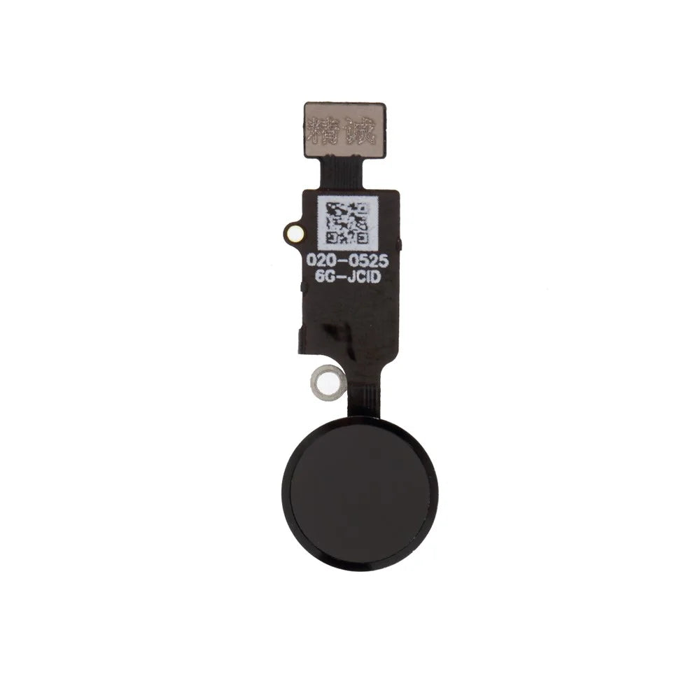 JC 6th Home Button Flex Cable Part (without Logo) for iPhone 7 / 7 Plus / 8 / 8 Plus - Black - 1