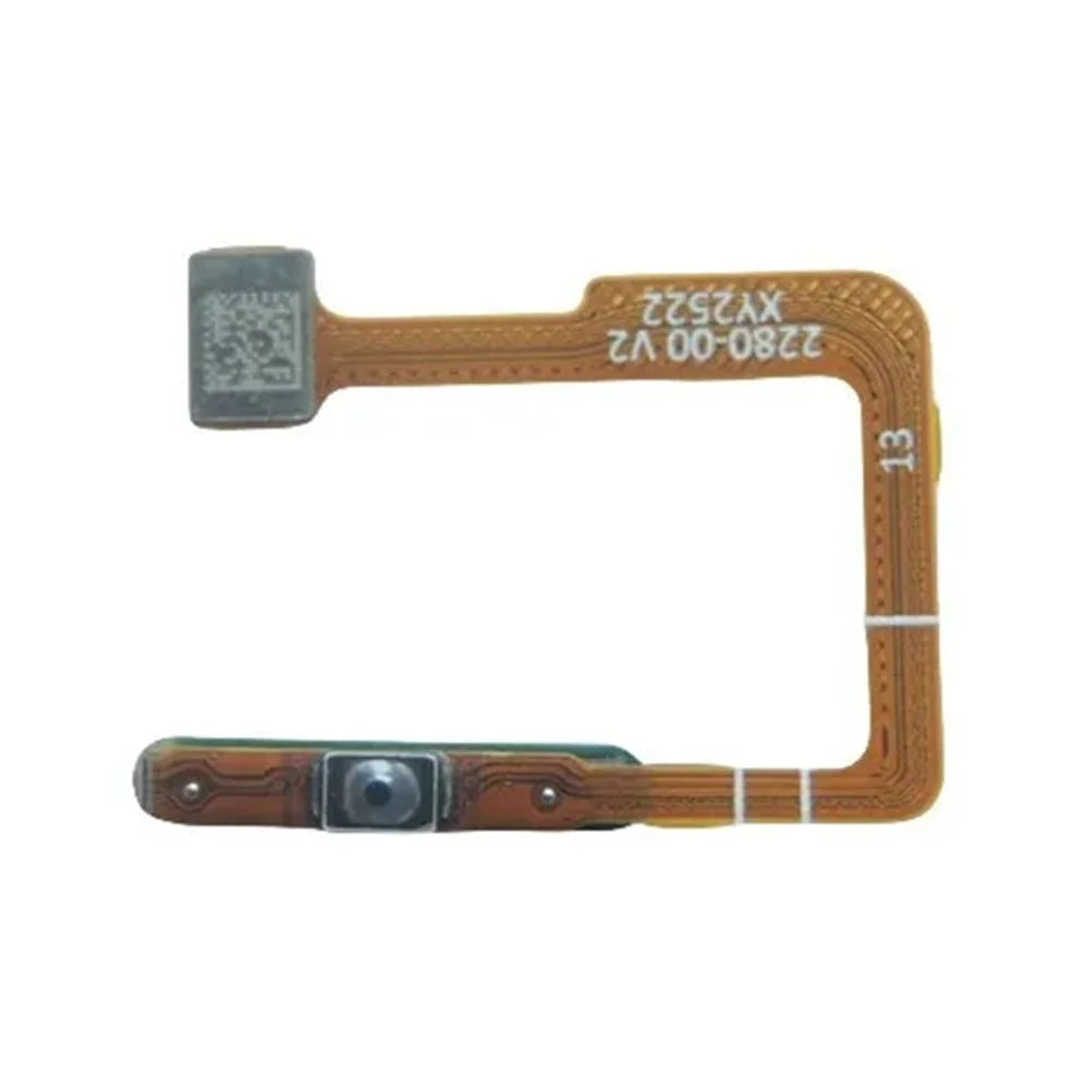 For Xiaomi Poco F5 5G / Redmi Note 12 Turbo OEM Home Key Fingerprint Button Flex Cable Part (Without Logo) - Black - 2