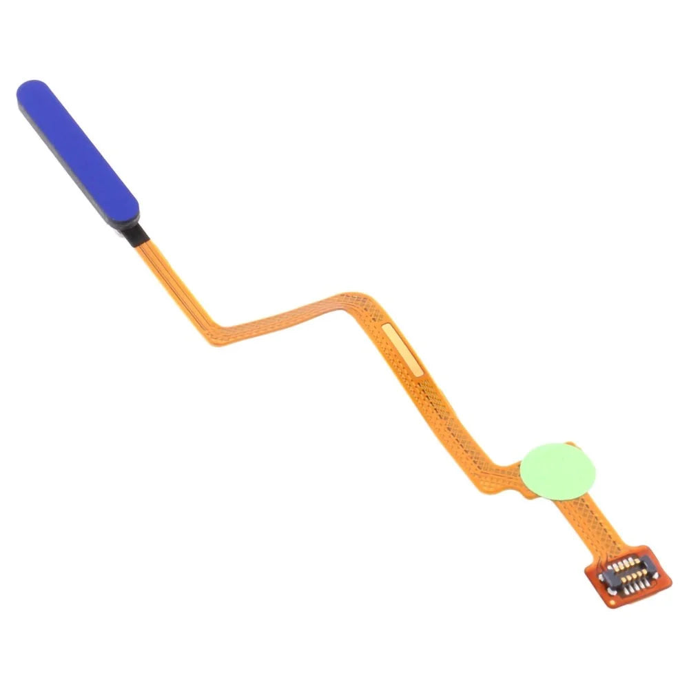 For Xiaomi Redmi K30 5G/4G/ Poco X2 M1912G7BE M1912G7BC OEM Side Fingerprint Button Flex Cable Part Replacement (without Logo) - Blue - 1