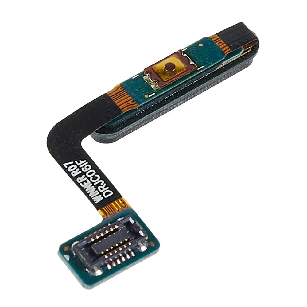 For Samsung Galaxy Fold 4G F900 OEM Home Key Fingerprint Button Flex Cable Part Replacement (without Logo) - Blue - 4