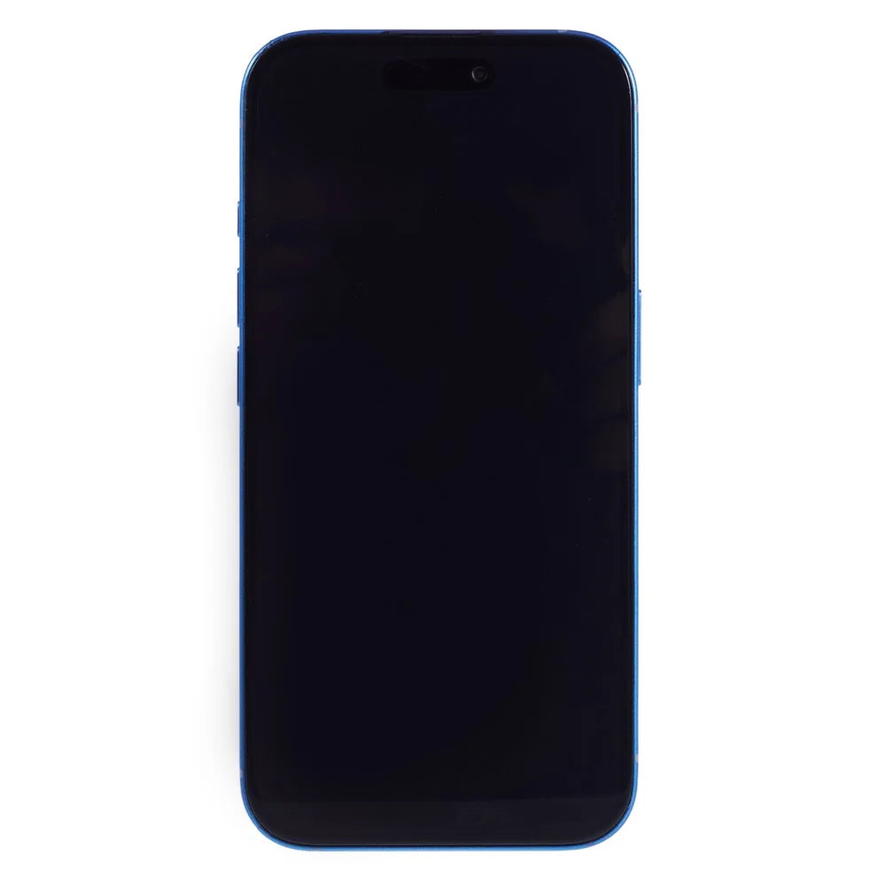 For iPhone 16 Plus Fake Phone Model Black Screen Not Real Smartphone Display (Without Logo) - Blue - 3