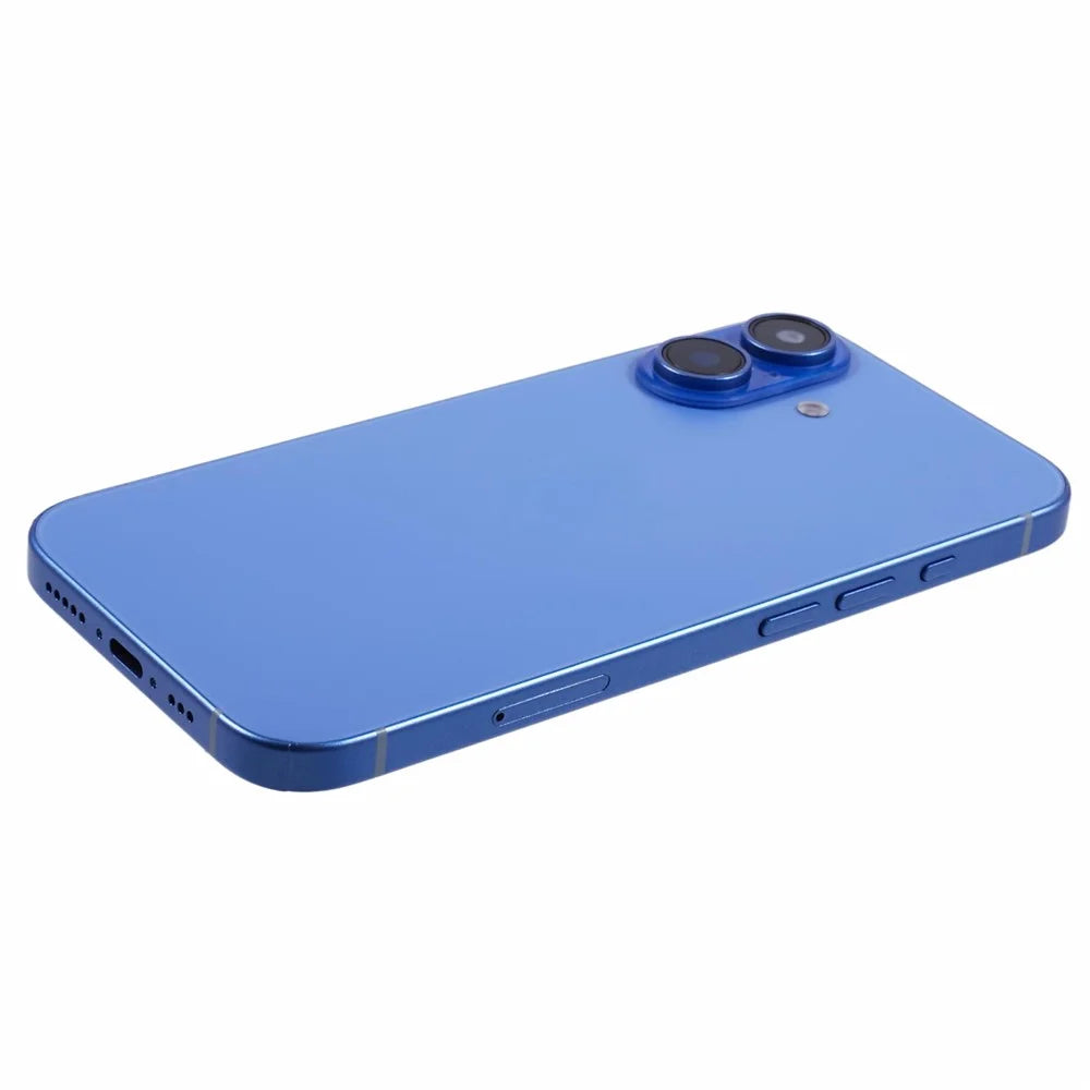 For iPhone 16 Color Screen Dummy Phone Shooting Counter Display Toys (Without Logo) - Blue - 5
