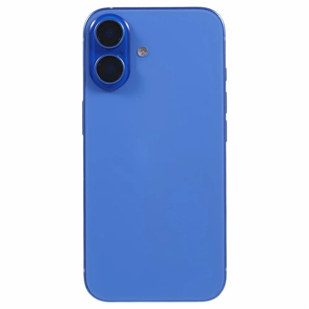 For iPhone 16 Plus Color Screen Dummy Phone Shooting Counter Display Toys (Without Logo) - Blue - 1