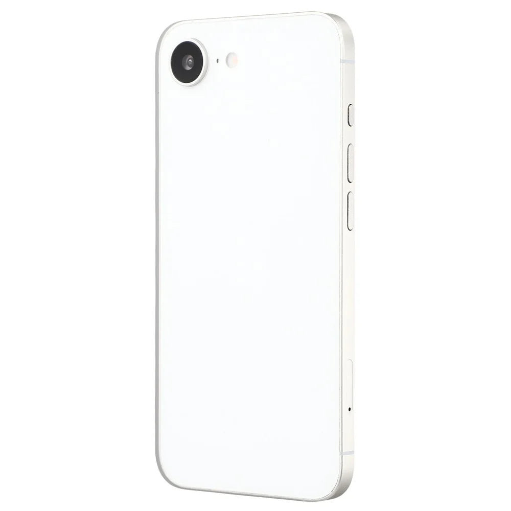 For iPhone 16e Black Screen Fake Phone Model Not Real Smartphone Display (Without Logo) - White - 3
