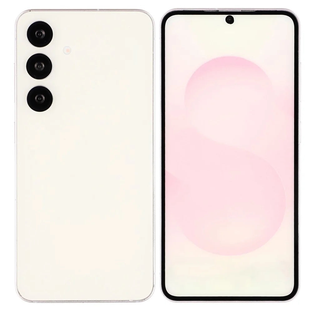 For Samsung Galaxy S25+ Color Screen Dummy Phone Shooting Counter Display Toys (Without Logo) - Pink Gold - 1