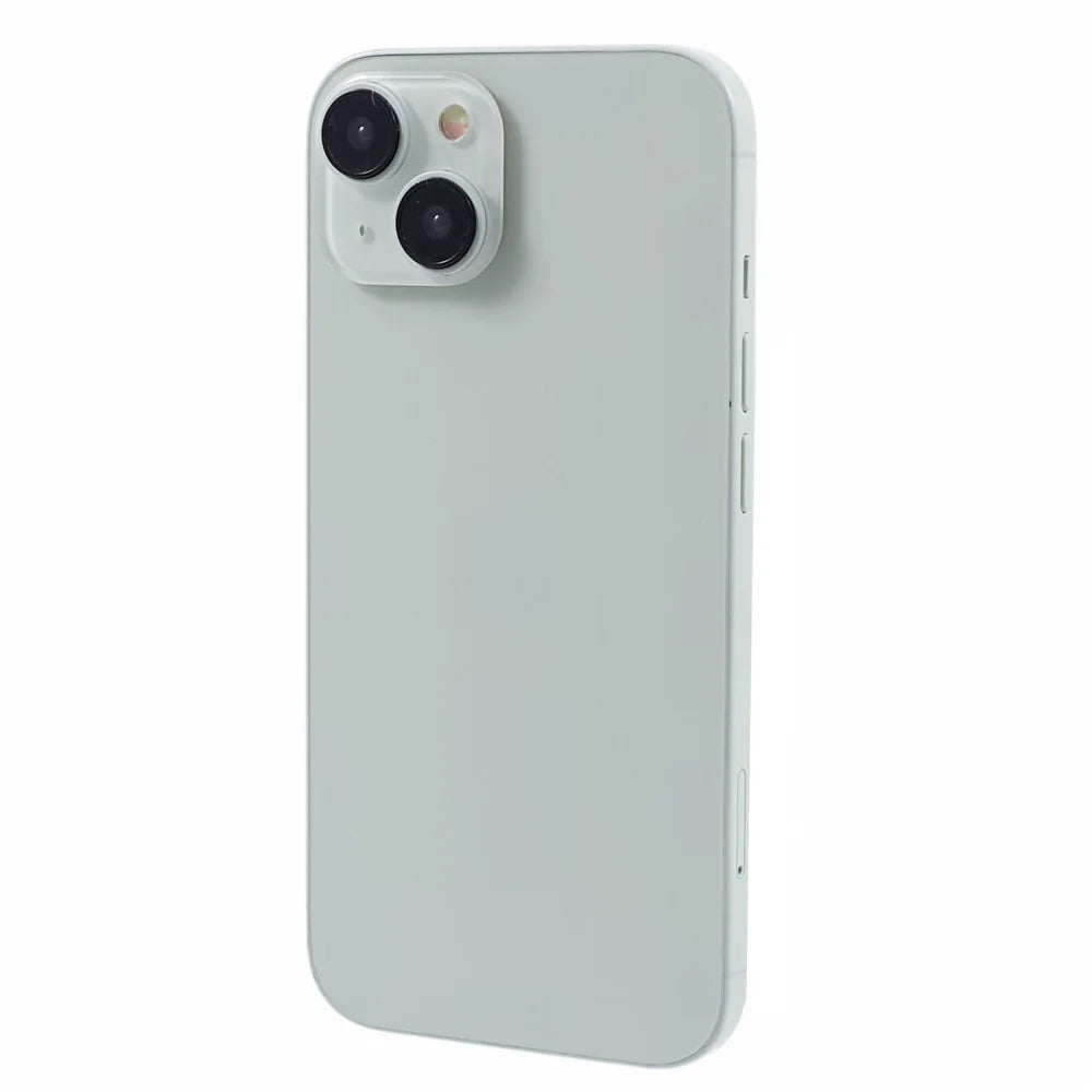 For iPhone 15 Fake Toy Phone Non-Working Dummy Phone Display Model (Without Logo) - Green - 1
