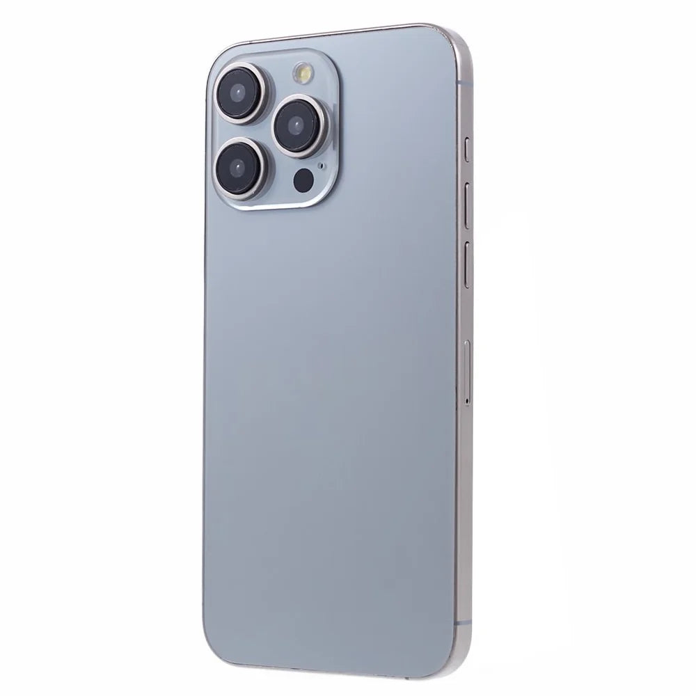 For iPhone 15 Pro Fake Phone Color Screen Non-Working 1:1 Replcia Phone Display Model (Without Logo) - Natural Titanium - 1