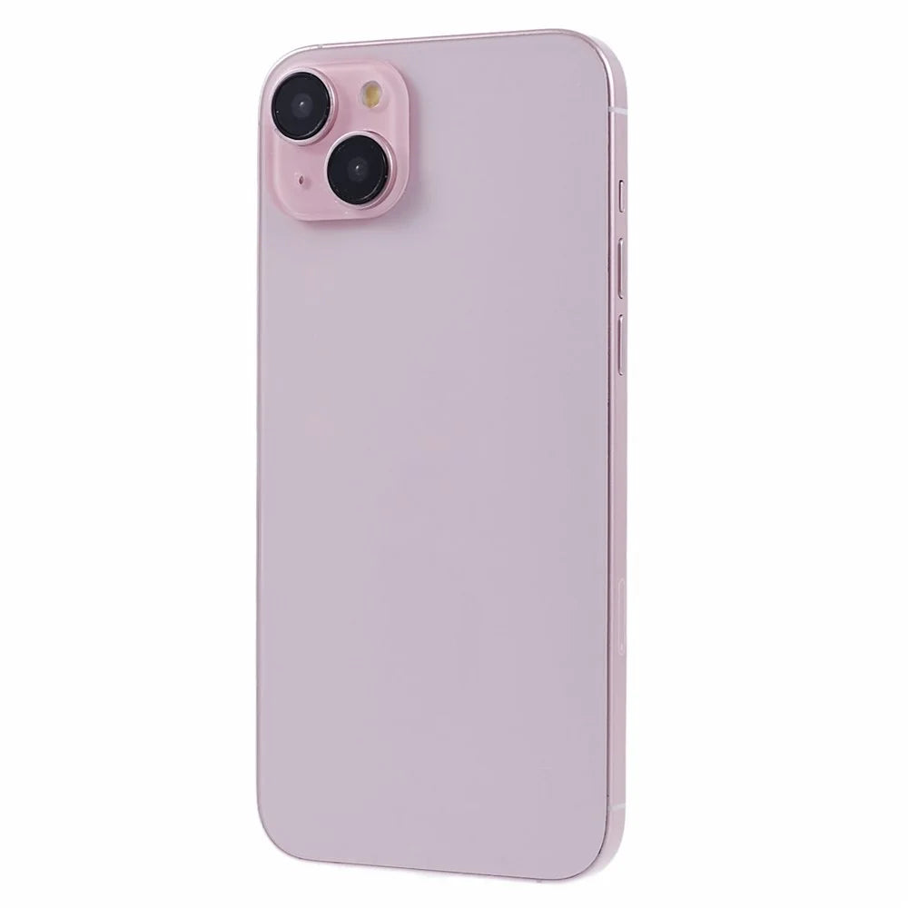 For iPhone 15 Plus Color Screen Dummy Fake Phone Model Non-Working Replica 1:1 Phone (Without Logo) - Pink - 1