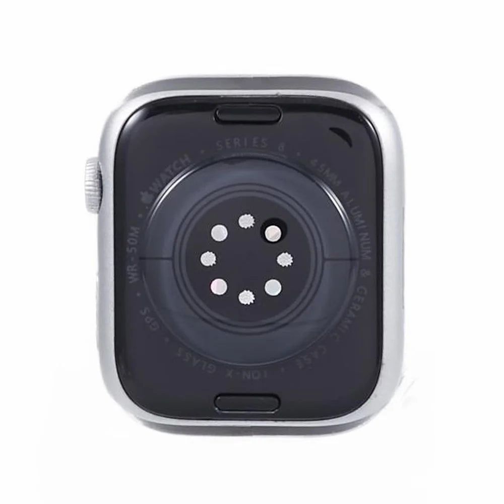 For Apple Watch Series 9 45mm Color Screen Dummy Fake Models Non-working Watch Showpiece Props - Silver - 2