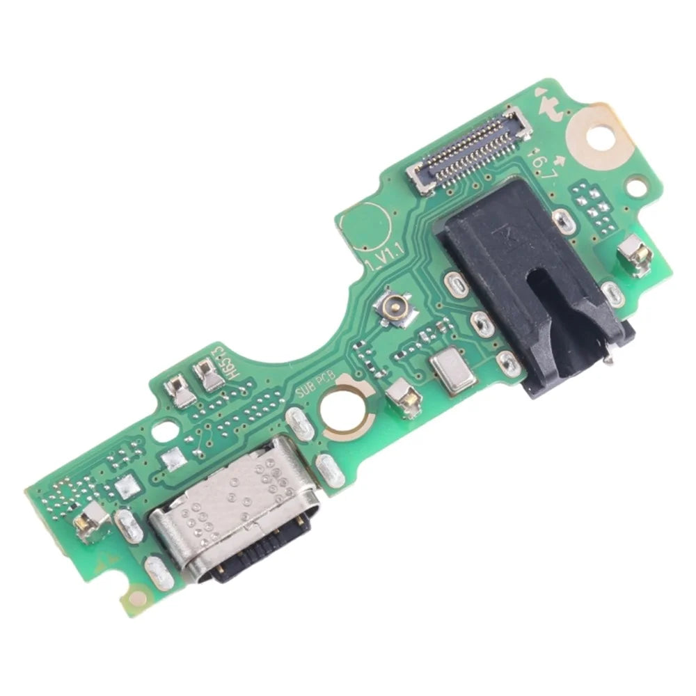 For TECNO Spark 9T 4G KH6 Dock Connector Charging Port Flex Cable Repair Part (Without Logo) - 2