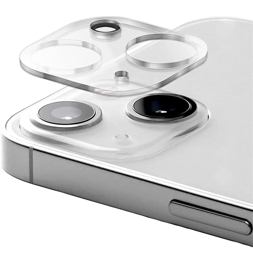 KALEBOL KLB-LPC001 For iPhone 13 / 13 mini One-Piece Phone Lens Film Clear Tempered Glass Lens Protector - 1
