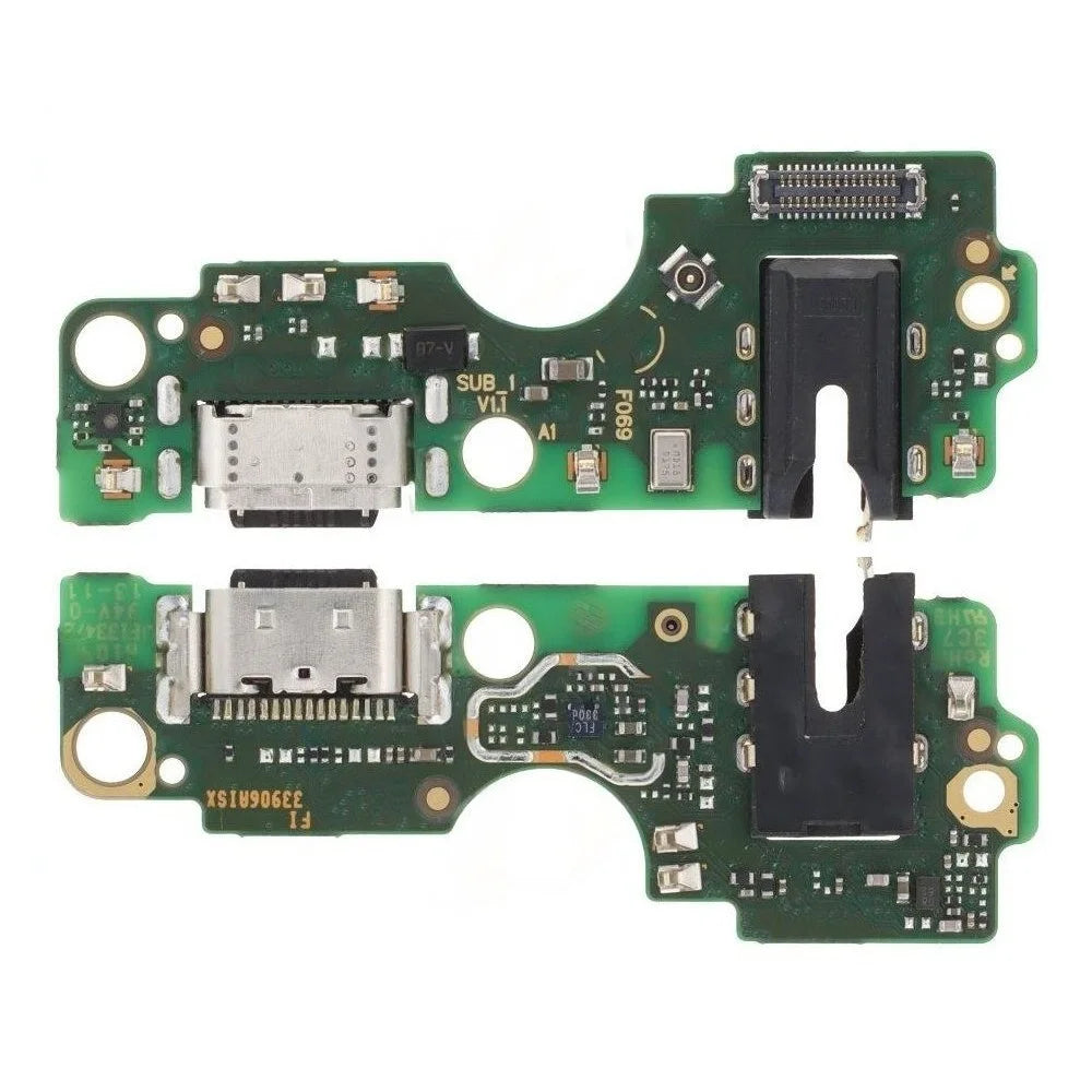 For Infinix Smart 8 4G X6525 Dock Connector Charging Port Flex Cable Repair Part (Without Logo) - 1
