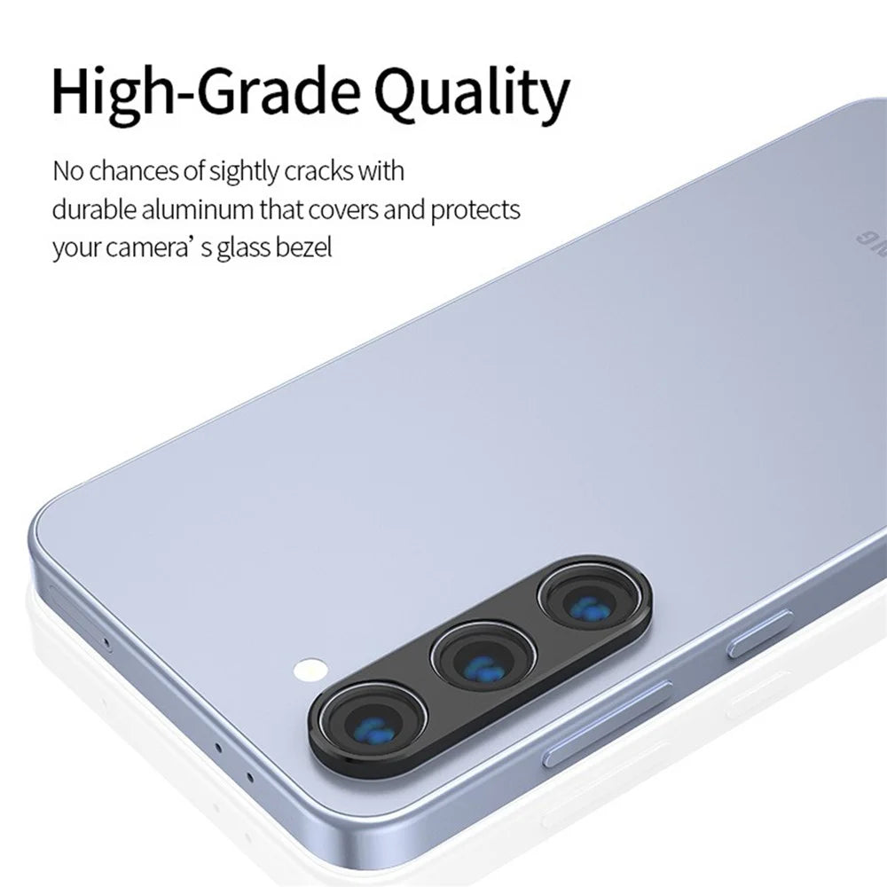 KALEBOL KLB-LPC005 For Samsung Galaxy Z Fold6 5G Hollow Lens Protector Aluminum Alloy Phone Camera Bezel Cover - 3