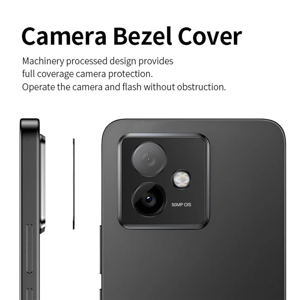 KALEBOL KLB-LPC005 For Honor X60 GT 5G Hollow Lens Protector Aluminum Alloy Phone Camera Bezel Cover - 5