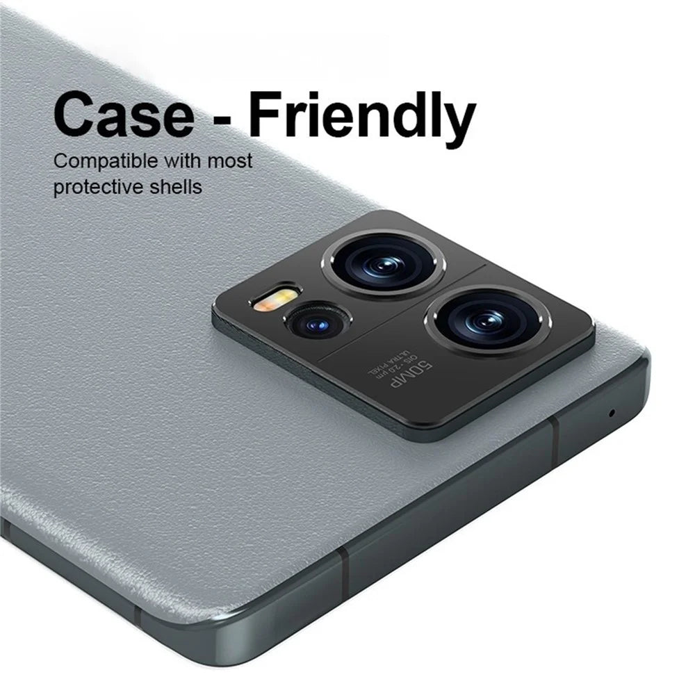 KALEBOL KLB-LPC005 For Motorola Edge 30 Fusion 5G Hollow Lens Protector Aluminum Alloy Phone Camera Bezel Cover - 4