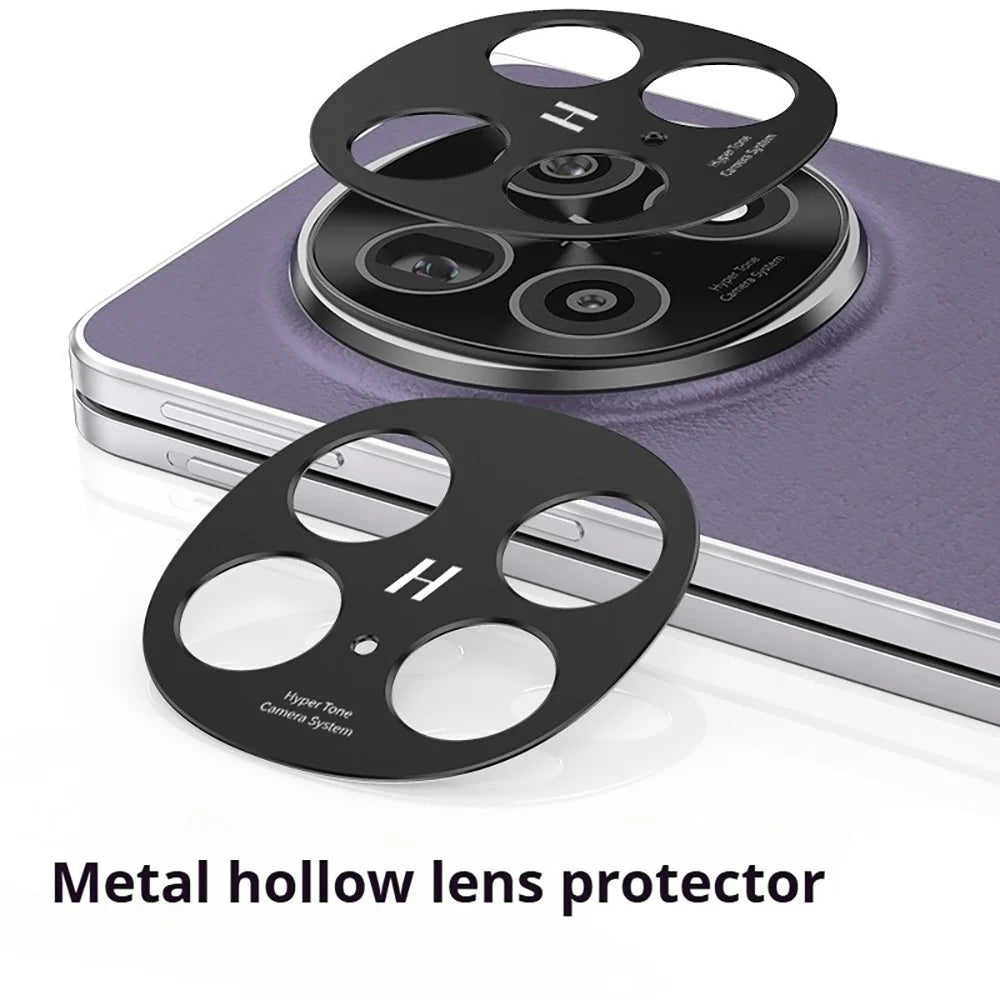 KALEBOL KLB-LPC005 For Oppo Find N5 5G Hollow Lens Protector Aluminum Alloy Phone Camera Bezel Cover - 2