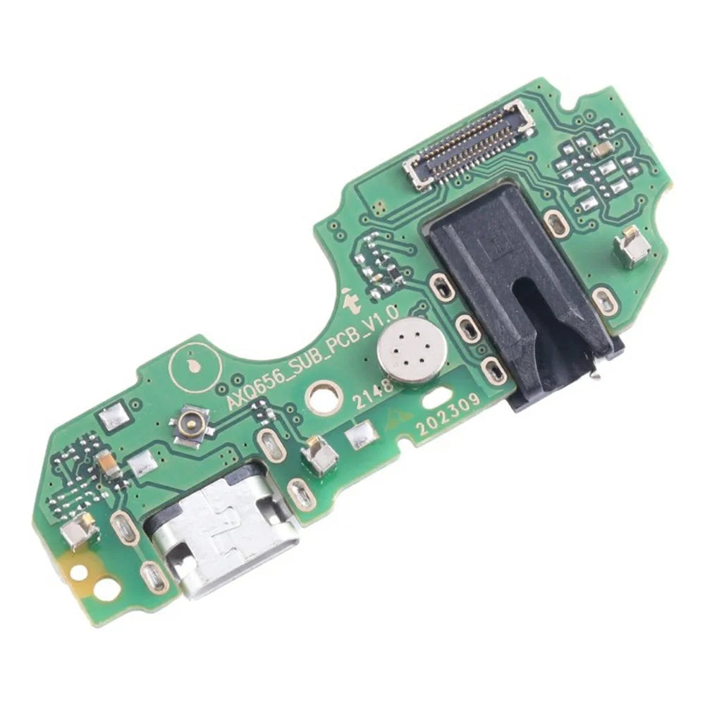 For TECNO Pop 5 Pro 4G BD4j BD4h Dock Connector Charging Port Flex Cable Repair Part (Without Logo) - 2